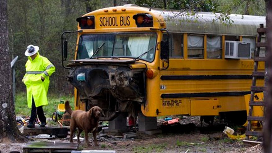 kids found living in school bus